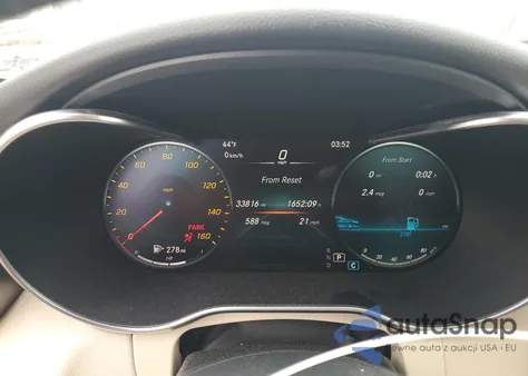 2021 Mercedes-Benz C 300 4Matic из США, поврежденный, VIN W1KWF8EB3MR626439